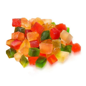 250 Grs - Frutas Abrillantadas Escurridas